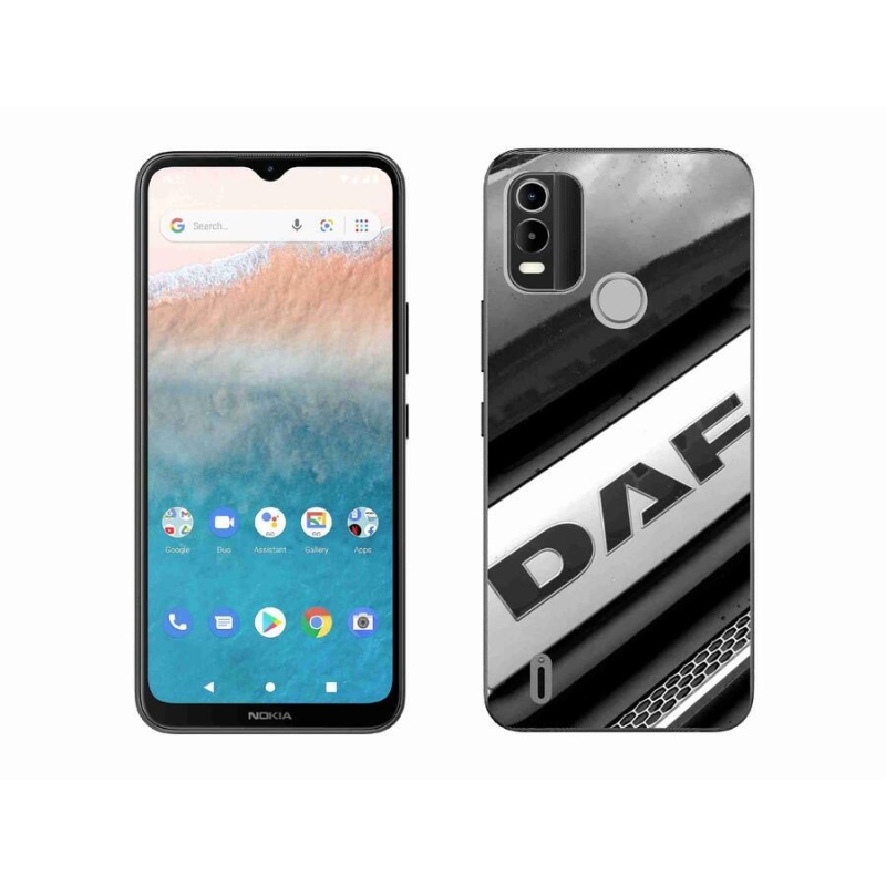 Zselés borítás mmCase mobiltelefonhoz Nokia C21 Plus - Emblem 4