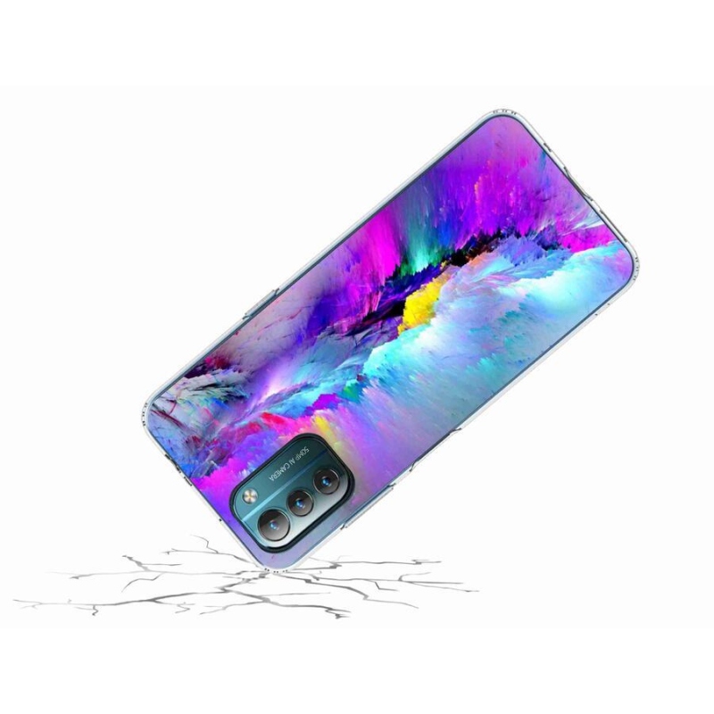 Zselés borítás mmCase a Nokia G11/G21 készülékhez - absztrakt