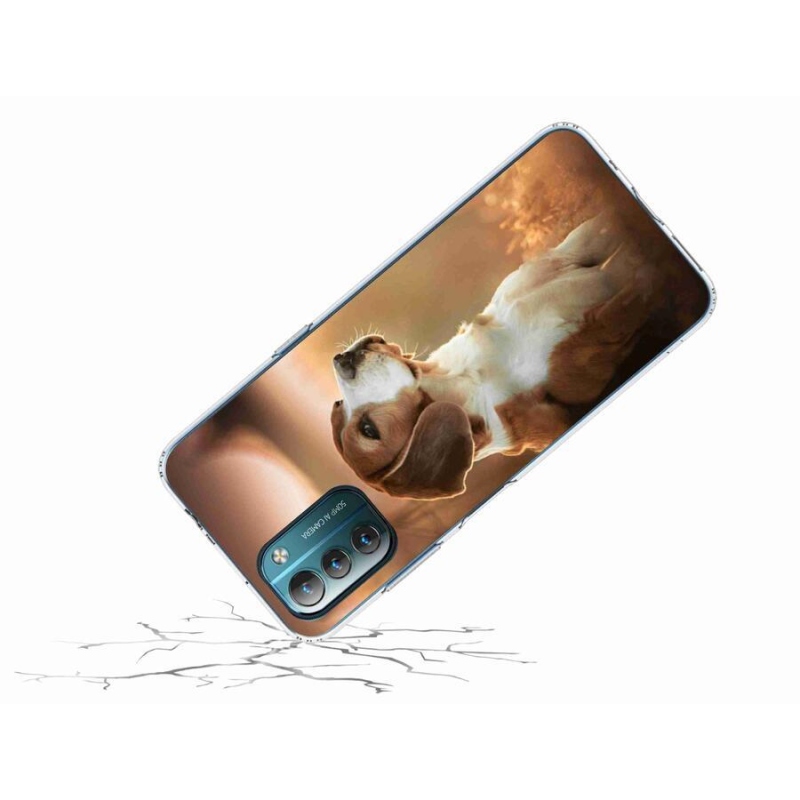 Zselés tok mmCase a Nokia G11/G21 készülékhez - bézs színű