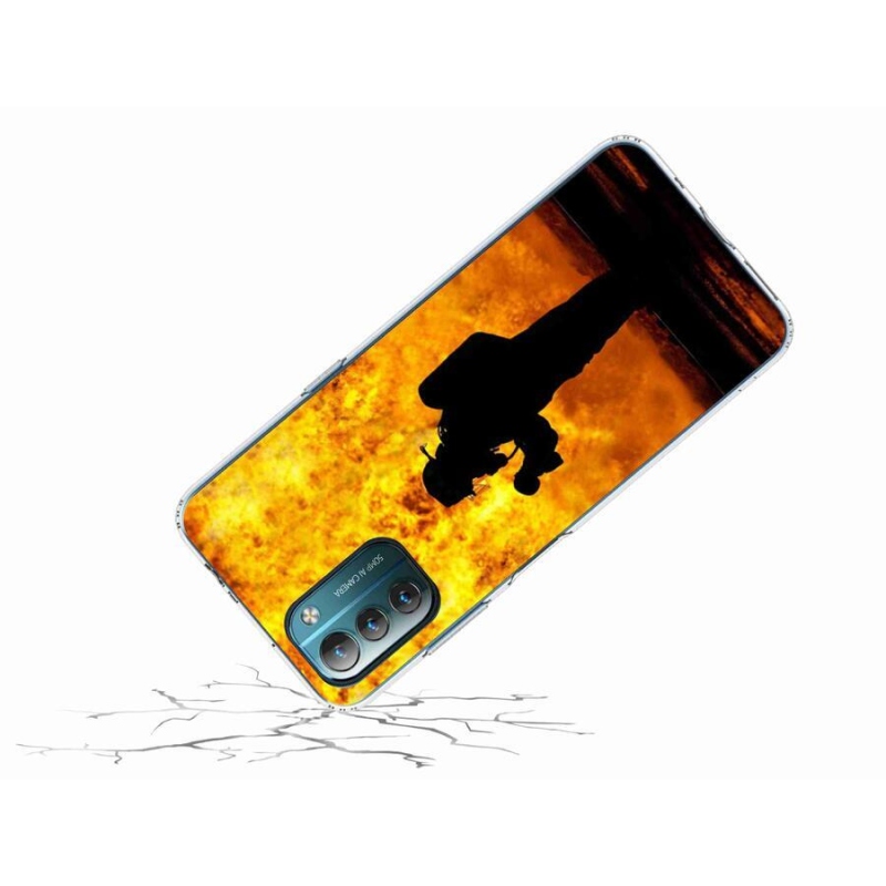 Zselés borítás mmCase a Nokia G11/G21 készülékhez - tűzoltó