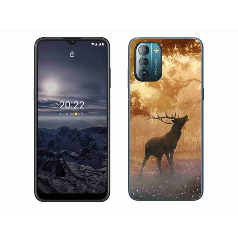 Zselés borítás mmCase a Nokia G11/G21 készülékhez - szarvas a vadászaton