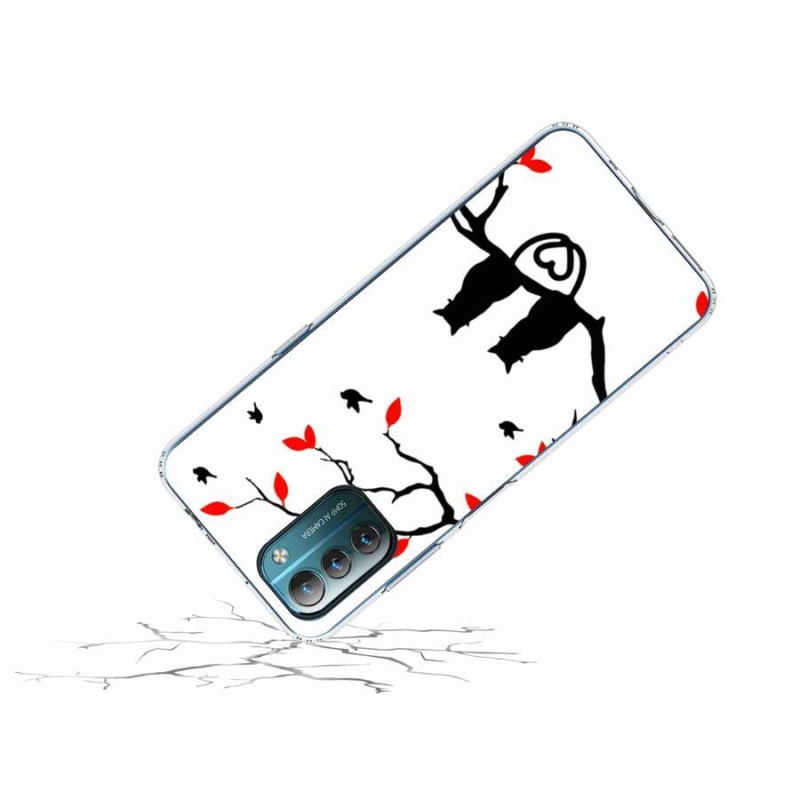 Zselés borítás mmCase a Nokia G11/G21 készülékhez - macska szeretet