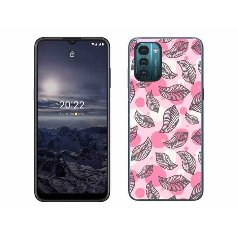 Zselés borítás mmCase a Nokia G11/G21 készülékhez - rajzfilmes hulló levelek