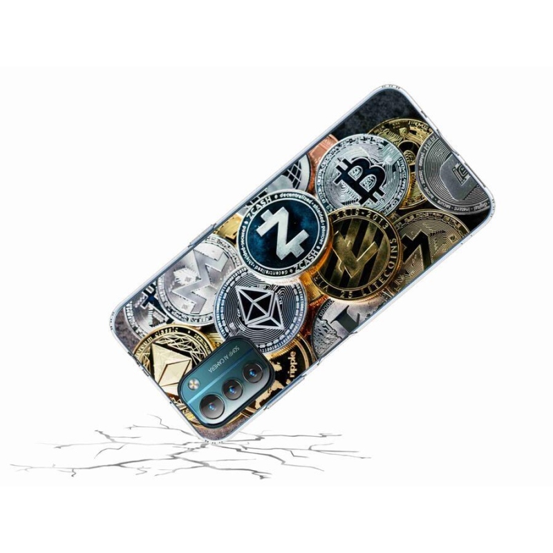 Gél borítás mmCase a Nokia G11/G21 készülékhez - kriptovaluták