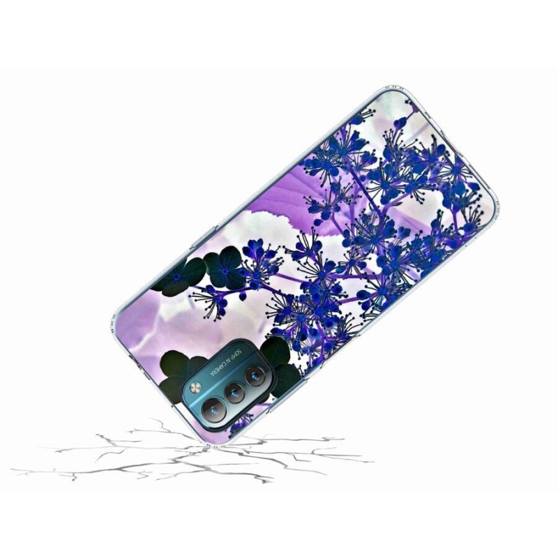 Zselés borítás mmCase mobiltelefonhoz Nokia G11/G21 - hortenzia virág