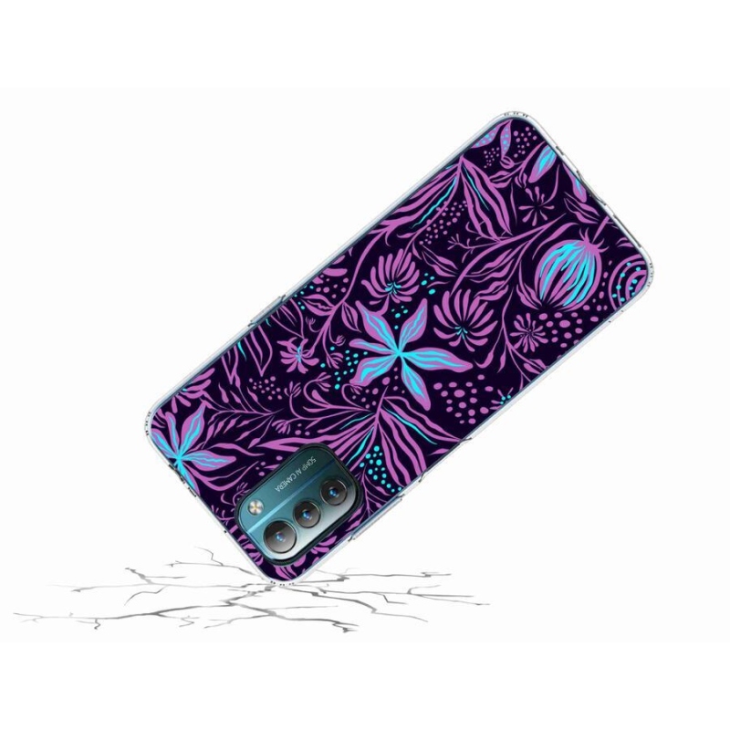 Zselés borítás mmCase mobiltelefonhoz Nokia G11/G21 - virágok 2