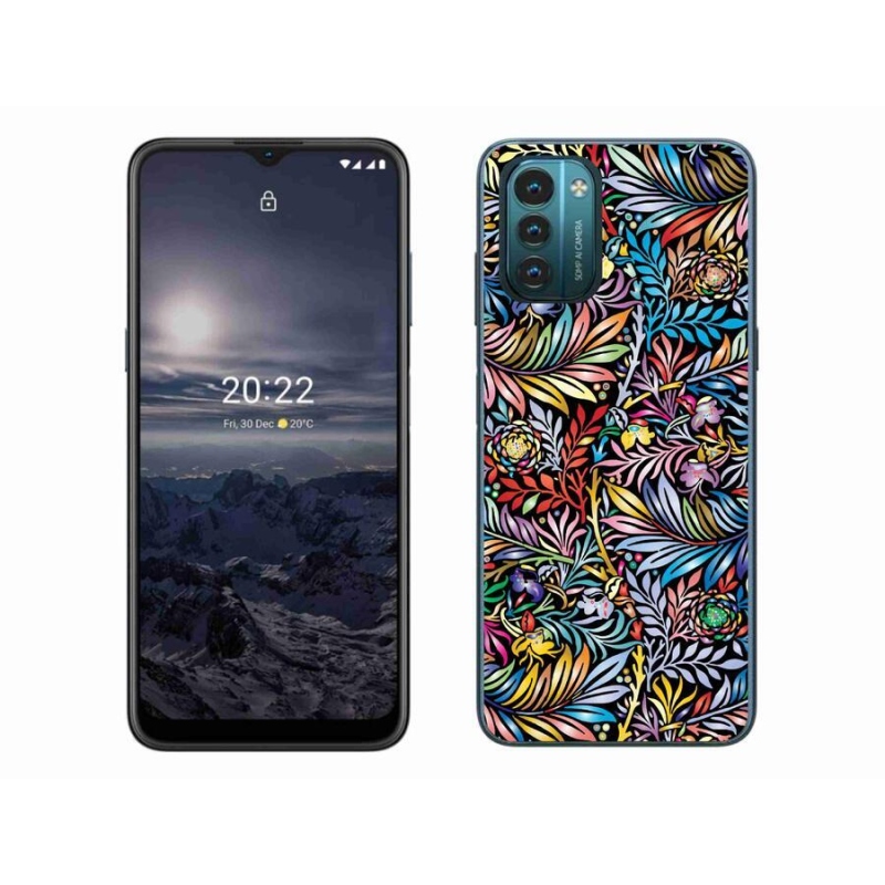 Zselés borítás mmCase mobiltelefonhoz Nokia G11/G21 - virágok 5