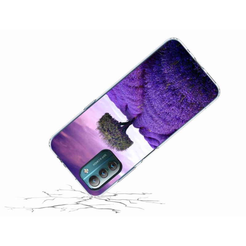 Zselés tok mmCase a Nokia G11/G21 készülékhez - levendula rét