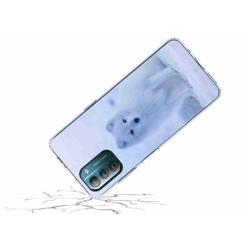 Zselés borítás mmCase a Nokia G11/G21 készülékhez - polár róka