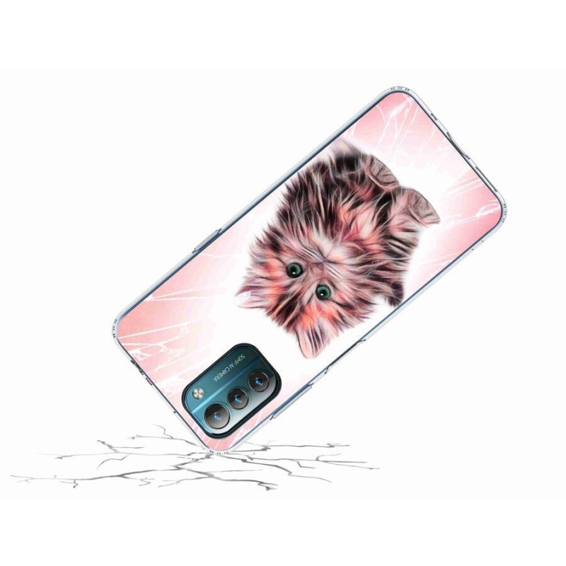 Zselés borítás mmCase a Nokia G11/G21 készülékhez - aranyos cica