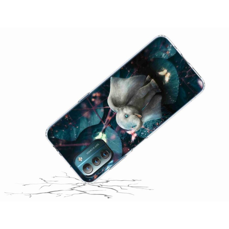 Zselés borítás mmCase a Nokia G11/G21 készülékhez - aranyos elefánt