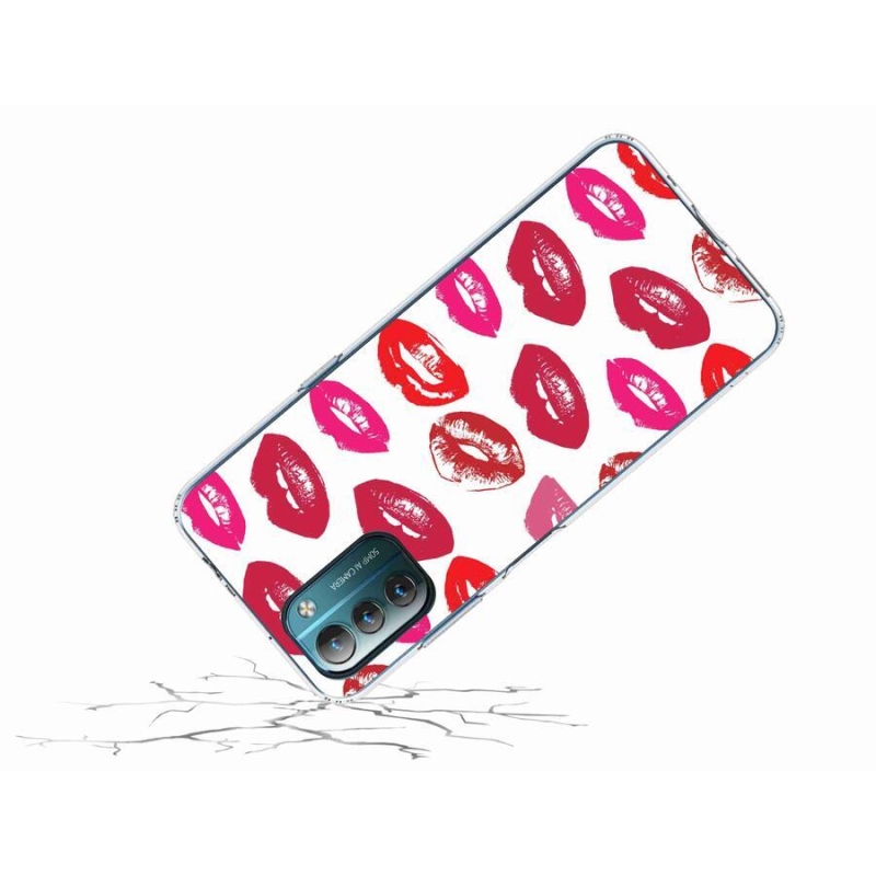 Zselés borítás mmCase a Nokia G11/G21 készülékhez - ajkak