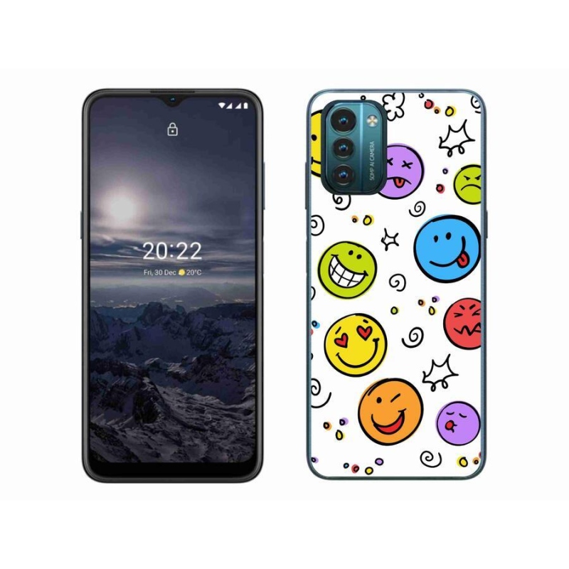 Zselés borítás mmCase a Nokia G11/G21 készülékhez - smiley-k