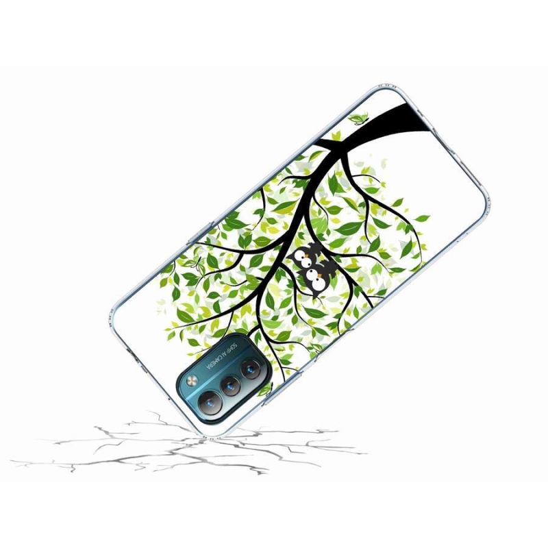 Zselés borítás mmCase a Nokia G11/G21 készülékhez - baglyok a fán