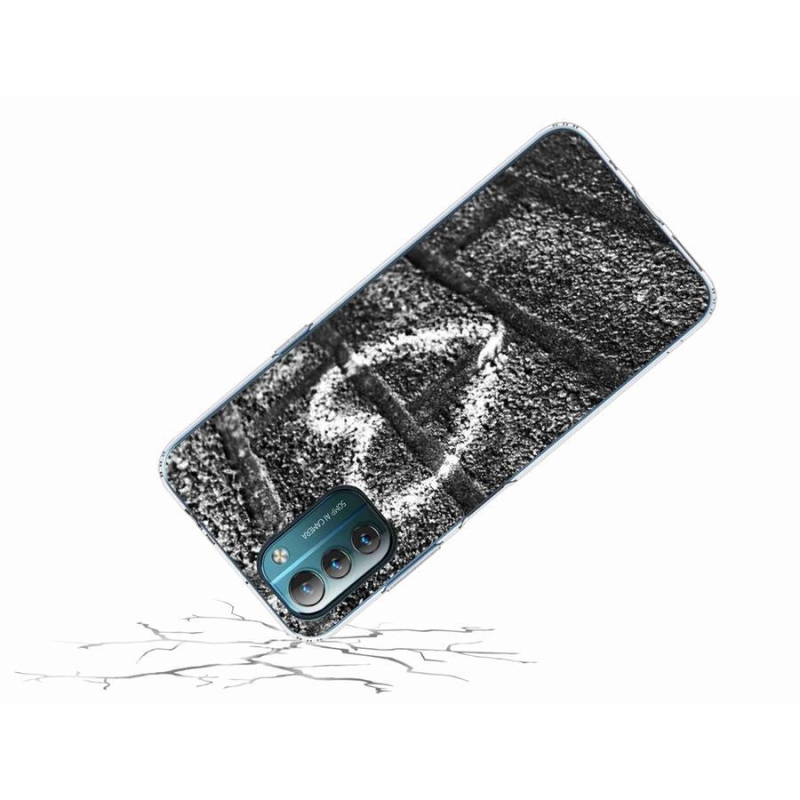 Zselés borítás mmCase a Nokia G11/G21 készülékhez - szív a falon