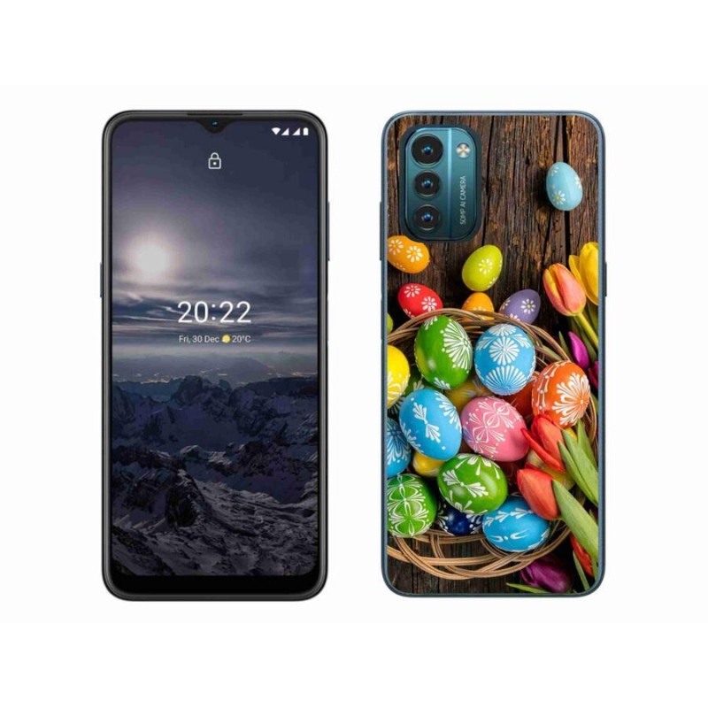 Zselés borítás mmCase a Nokia G11/G21 készülékhez - Húsvéti tojás