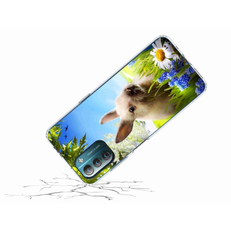 Zselés borítás mmCase a Nokia G11/G21 készülékhez - nyuszi