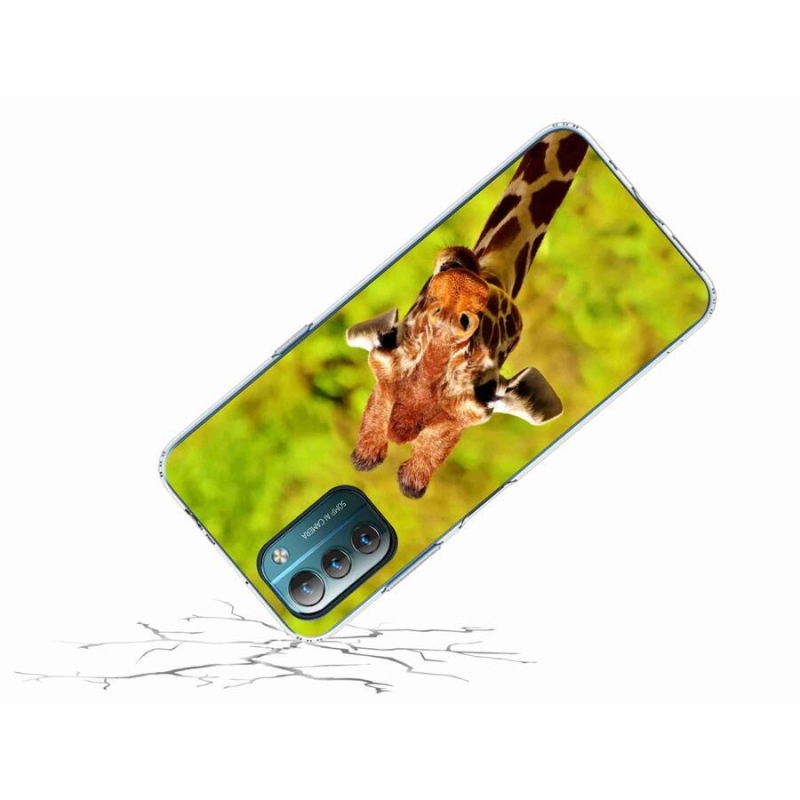 Zselés borítás mmCase a Nokia G11/G21 készülékhez - zsiráf