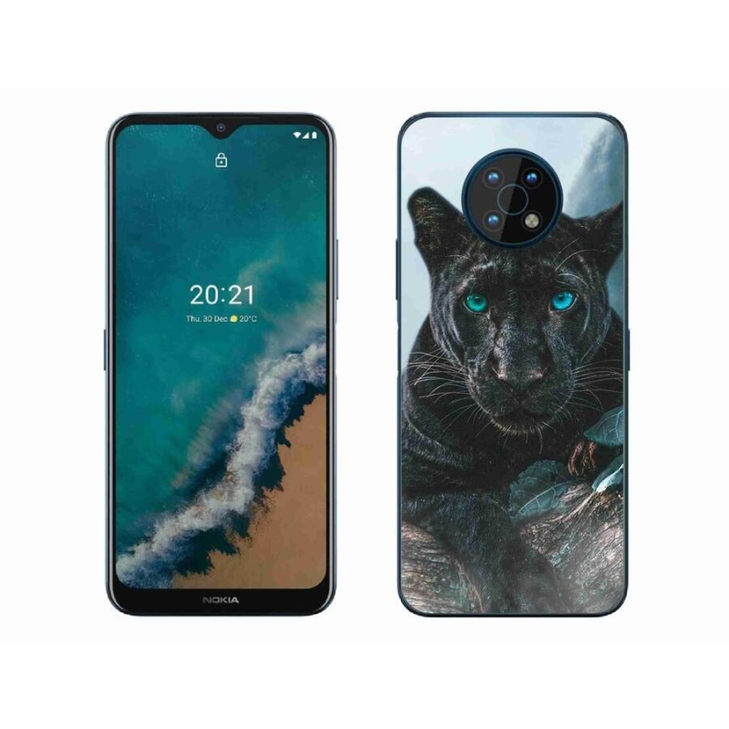 Zselés borítás mmCase a Nokia G50 készülékhez - fekete párduc