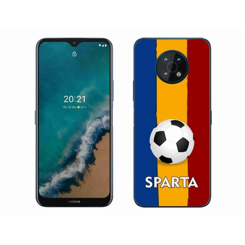 Zselés borítás mmCase mobiltelefonhoz Nokia G50 - futball 1
