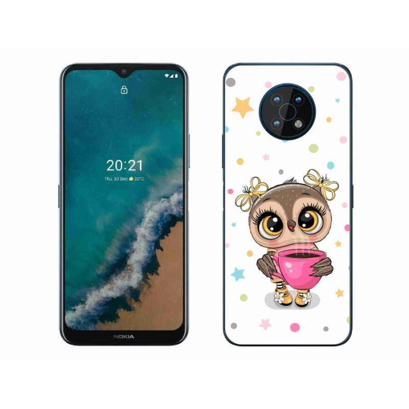 Zselés borítás mmCase a Nokia G50 készülékhez - rajzfilm bagoly