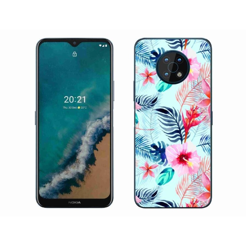 Zselés borítás mmCase a Nokia G50 készülékhez - virágok