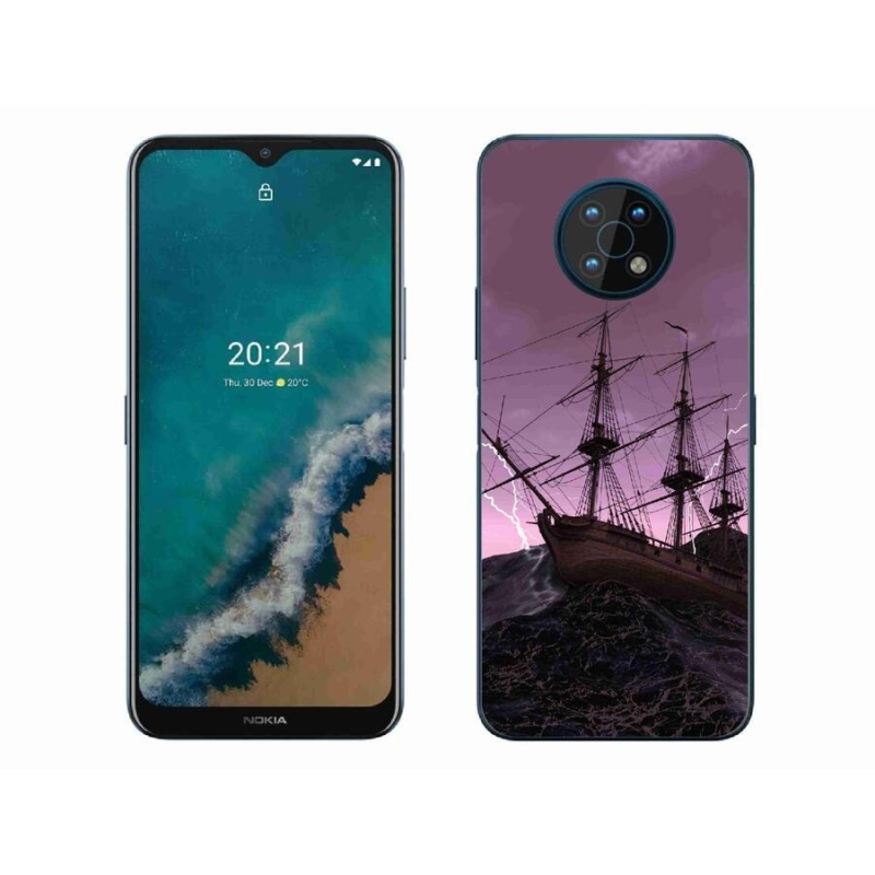 Zselés borítás mmCase a Nokia G50 készülékhez - hajó a viharban