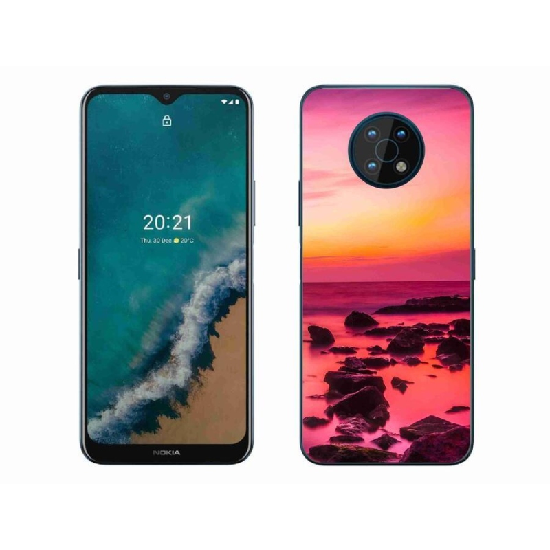 Zselés borítás mmCase a Nokia G50 készülékhez - tenger és ragyogás