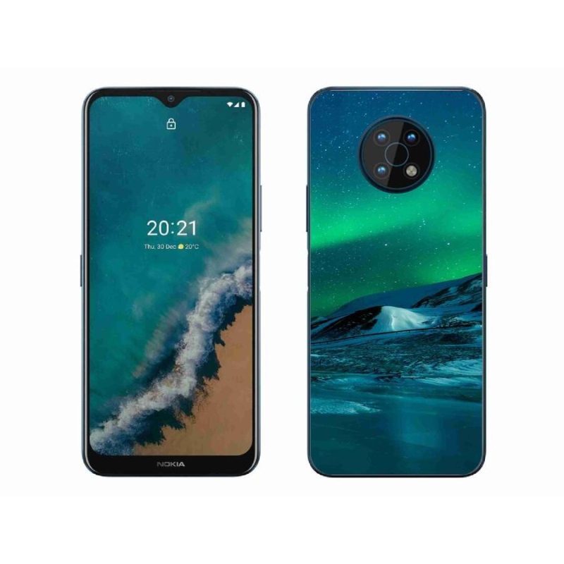 Zselés borítás mmCase a Nokia G50 készülékhez - sarki fény