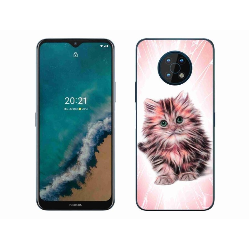 Zselés borító mmCase mobiltelefonhoz Nokia G50 - aranyos cica