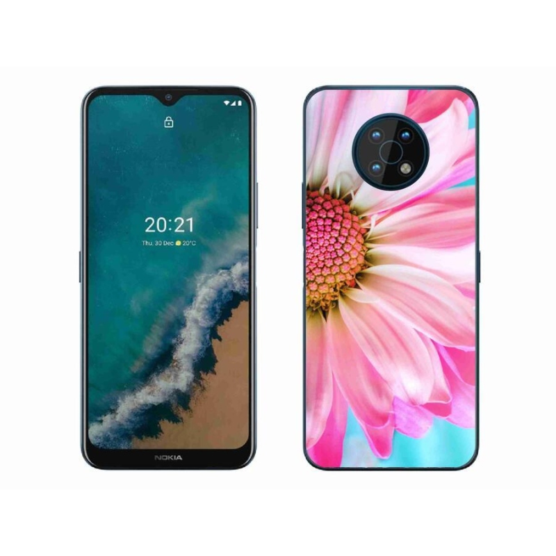 Zselés borítás mmCase a Nokia G50 készülékhez - rózsaszín virág