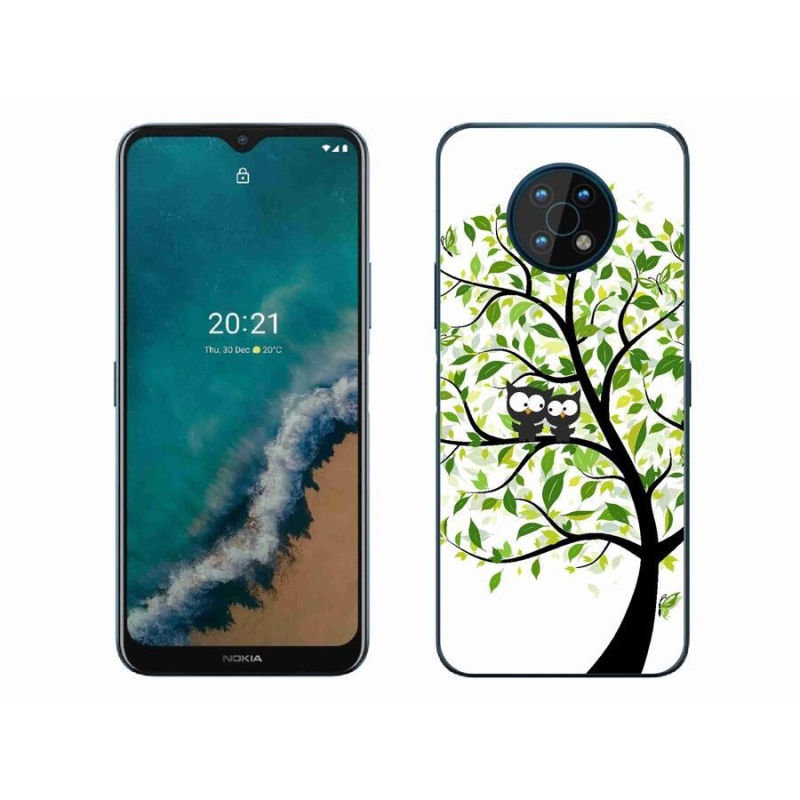 Zselés borító mmCase a Nokia G50 készülékhez - baglyok a fán