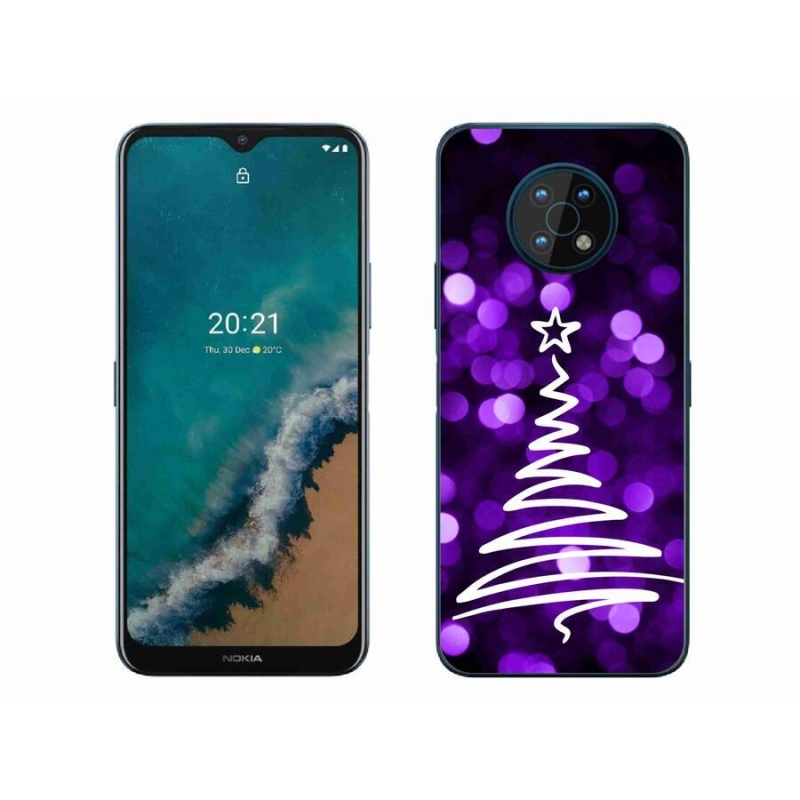 Zselés borítás mmCase a Nokia G50 készülékhez - fa