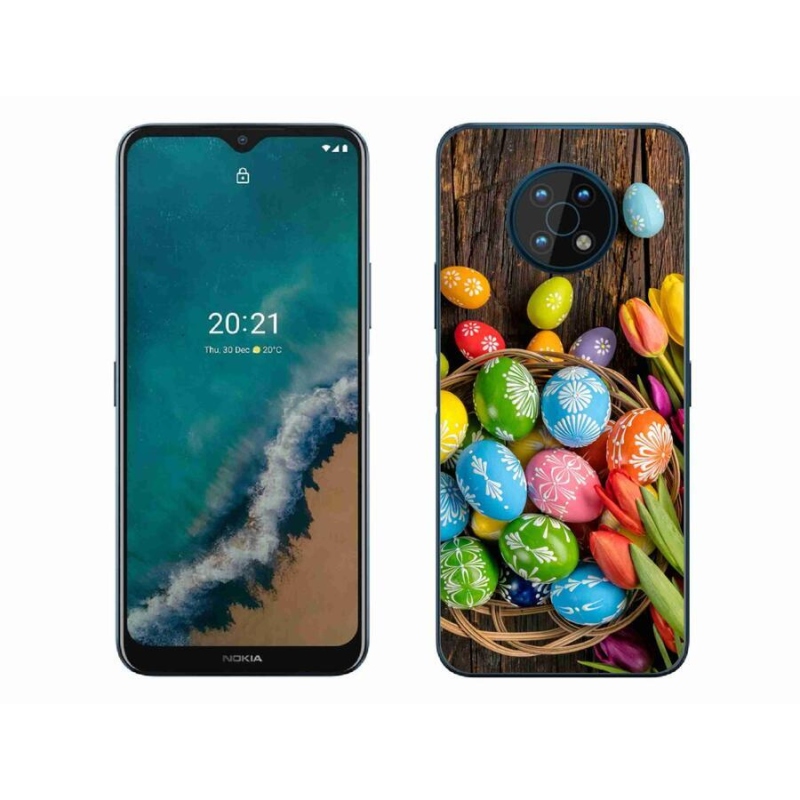 Zselés borítás mmCase a Nokia G50 készülékhez - Húsvéti tojások