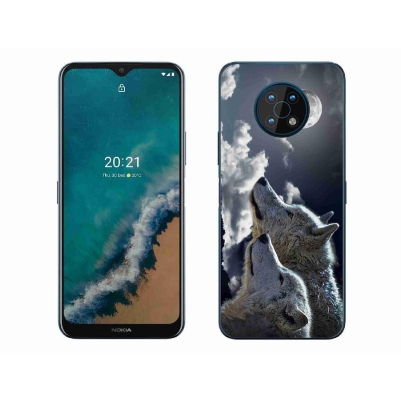 Zselés borítás mmCase a Nokia G50 készülékhez - farkasok