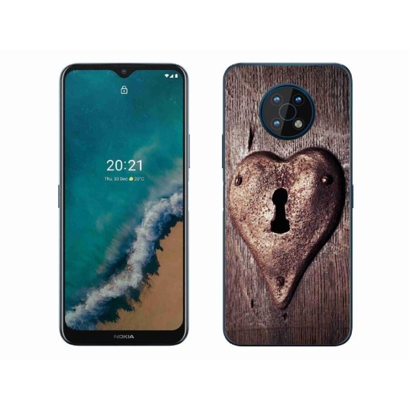 Zselés borítás mmCase a Nokia G50 készülékhez - szív alakú zár