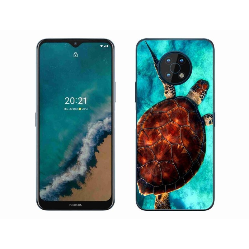 Zselés borítás mmCase a Nokia G50 készülékhez - teknősbéka