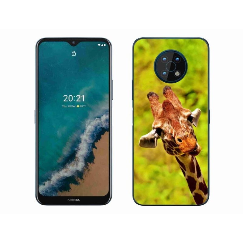 Zselés tok mmCase a Nokia G50 készülékhez - zsiráf