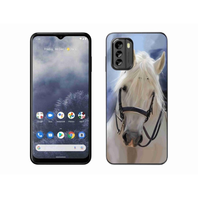 Zselés borítás mmCase a Nokia G60 5G készülékhez - fehér ló
