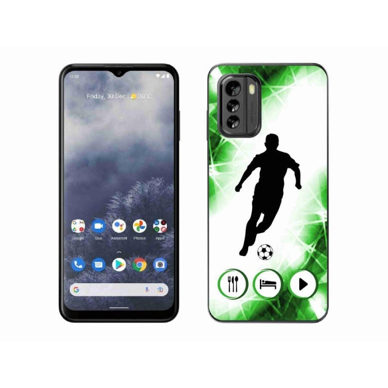 Zselés borítás mmCase a Nokia G60 5G készülékhez - focista