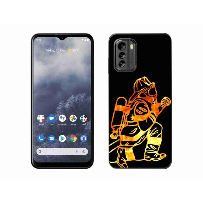 Zselés borítás mmCase a Nokia G60 5G készülékhez - tűzoltó 1