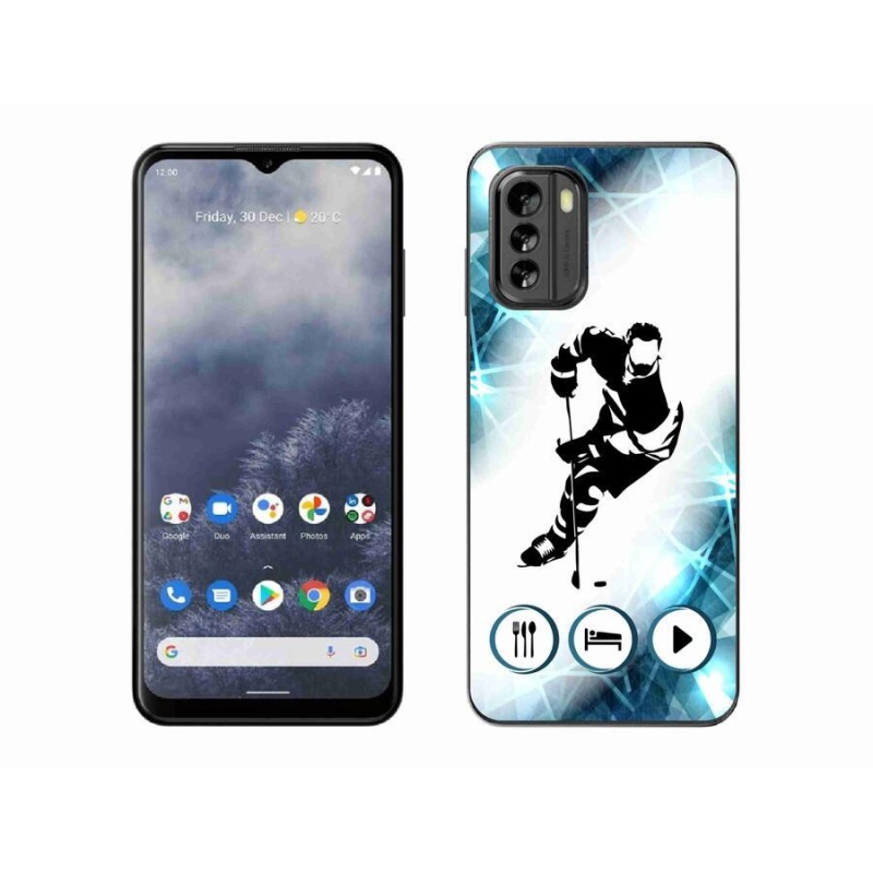 Zselés borítás mmCase a Nokia G60 5G készülékhez - jégkorong 1