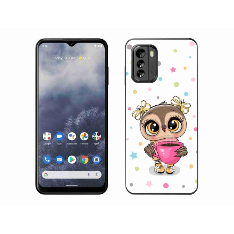 Zselés borítás mmCase a Nokia G60 5G készülékhez - rajzfilm bagoly