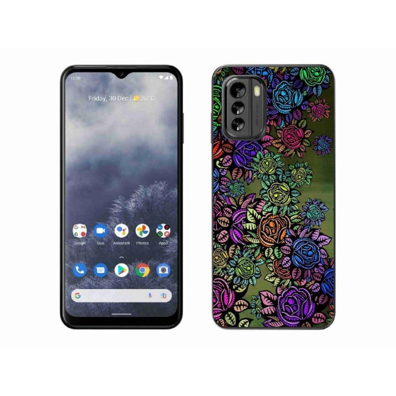 Zselés borítás mmCase a Nokia G60 5G készülékhez - virágok 6