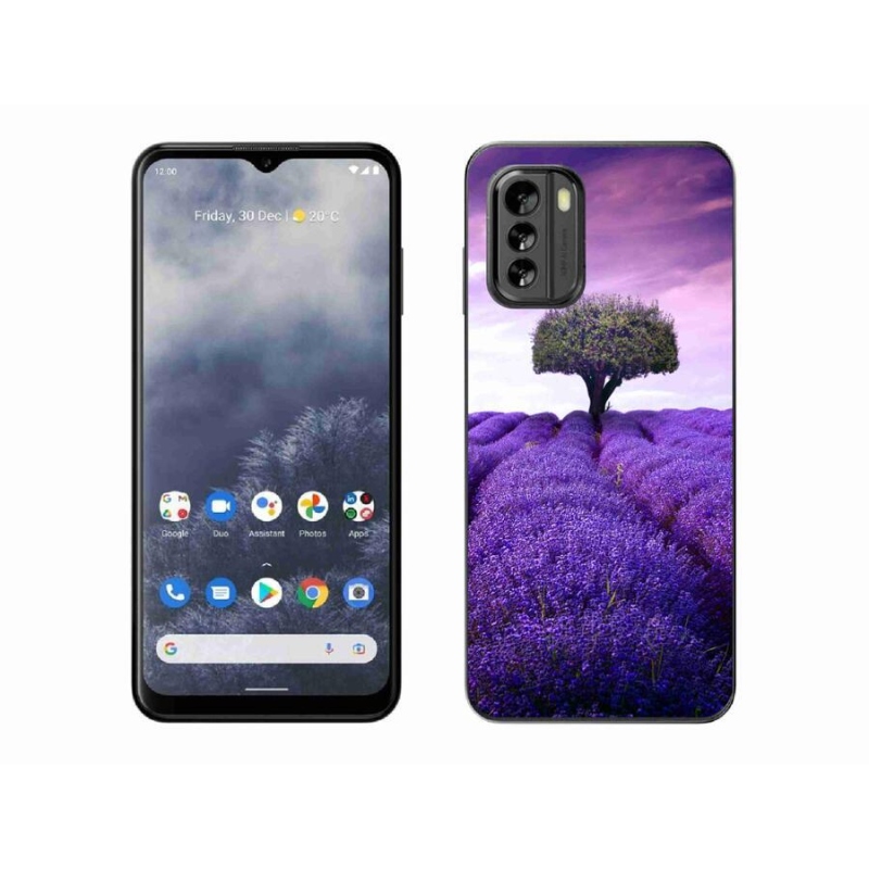 Zselés borítás mmCase a Nokia G60 5G készülékhez - levendula rét