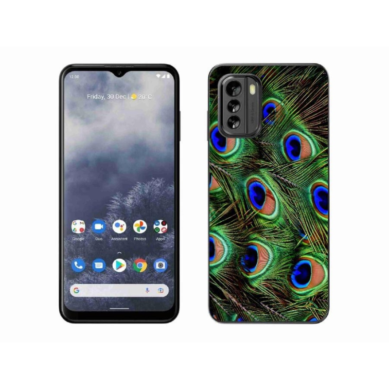 Zselés borítás mmCase a Nokia G60 5G készülékhez - pávatoll