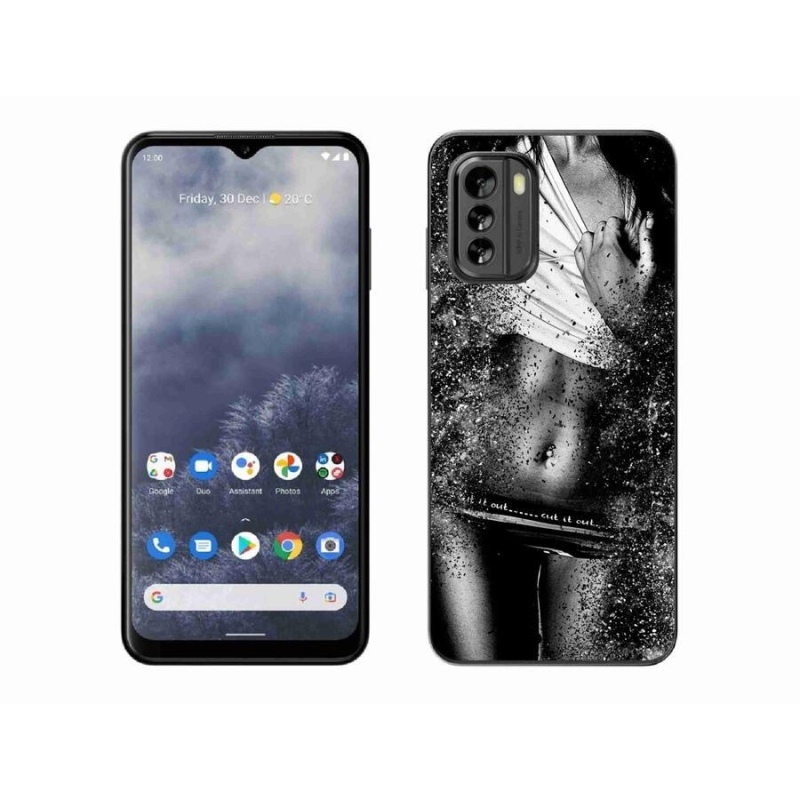 Gélborítás mmCase a Nokia G60 5G készülékhez - szexi nő 1