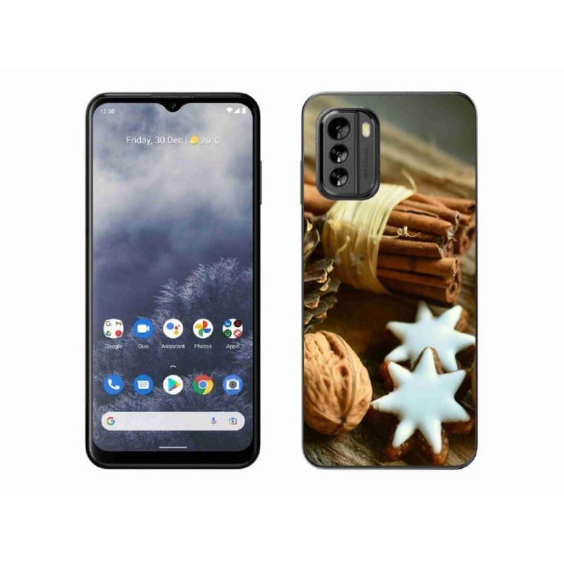 Zselés borítás mmCase a Nokia G60 5G készülékhez - fahéj és mézeskalács