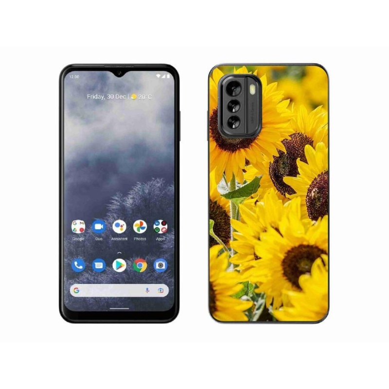 Zselés borítás mmCase a Nokia G60 5G készülékhez - Napraforgó