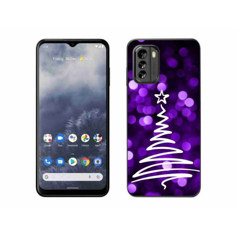 Zselés borítás mmCase a Nokia G60 5G készülékhez - fa